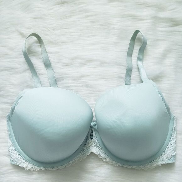 Torrid Mint Lace Detail Sexy T-Shirt Bra 36DD - Picture 1 of 8